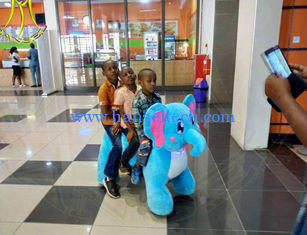China Hansel 2019 coin operated mountable animal electric ride in mall for children supplier