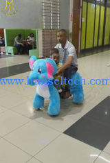 China Hansel plush walking toy horse animales toy riding elephant toys for kids and adult supplier
