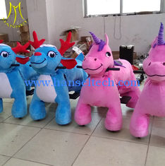 China Hansel amusement game bull riding toys for kids safari animal motorcycle ride for indoor supplier