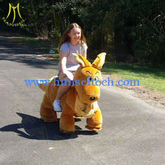 China Hansel children zoo animal toy in mall electronic rocking horse supplier