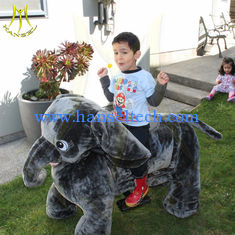 China Hansel giant tokens plush walking stuffed animal robot ride for children supplier