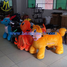 China Hansel commercial walking animal toy ride electric animal mountable toys supplier