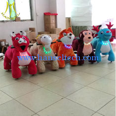 China Hansel   cheap indoor safari zippy battery aniaml rides on horse toy car for sale supplier