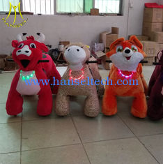 China Hansel  hot sale  electric mountable plush motorized animal for shopping mall supplier