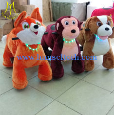 China Hansel  shopping mall children electric stuffed walking animals toy ride supplier