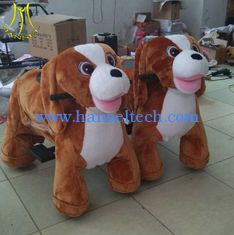 China Hansel  hot in USA plush electric walking horse toy for kids dog scooter in shopping mall supplier