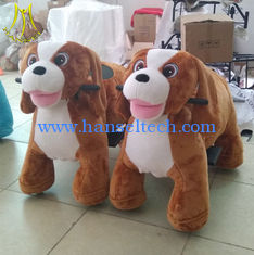 China Hansel indoor zoo animal kids set power 4wheels ride on lovely dog factory supplier