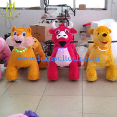 China Hansel   coin operated games electric stuffed animals adults can ride supplier