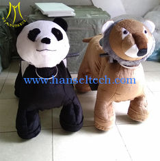 China Hansel fast profits dinosaur ride plush electric scooter animales mountables supplier