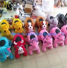 China Hansel coin operated amusement robotic walk motorized horse toy for adults supplier