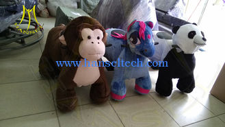 China Hansel amusement park walking coin operated children ride on animals supplier