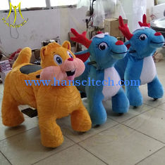 China Hansel entertainment kids rideable electric walking  motorized animals supplier