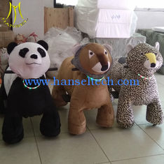 China Hansel Walking animal scooterplush electronic kid riding horse toy shopping mall supplier