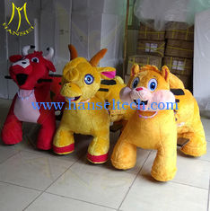 China Hansel amusement park walking stuffed battery operated animal kiddie toy ride supplier