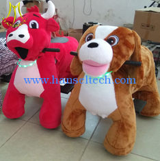 China Hansel  shopping mall kids coin operated electric scooter riding animals wheels electric supplier