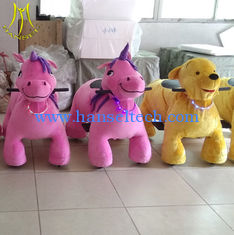China Hansel  high quality plush electric amusement rides animal battery operated elephant toy supplier