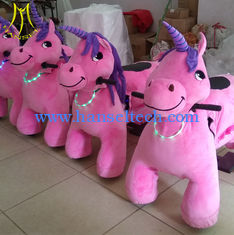 China Hansel plush rideable machines stuffy animal amusement park equipment rides supplier