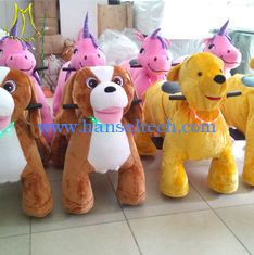 China Hansel battery powered animal cars new dog power scooter for malls supplier