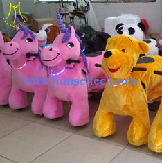 China Hansel wholesales rideable machines stuffy animal amusement park equipment rides supplier