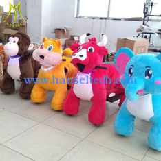 China Hansel  indoor game ride plush animal walking robot ride zippy pets ride toy elephant supplier