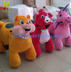 China Hansel coin operated electric rideable animal toy zoo animal horse supplier