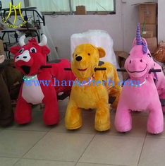 China Hansel Children walking ride 4 wheels animal toys for shopping mall supplier