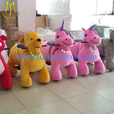 China Hansel  cheap mall kids riding horse toy  adult ride on toys motorized animal scooters supplier