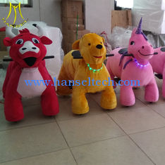 China Hansel commercial  children amusement cars rides kiddie ride on electric animals supplier