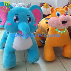 China Hansel plush ridable animals zoo animal model for kids animal go kart for sale supplier