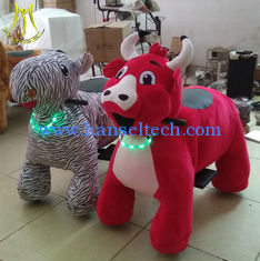 China Hansel  coin operated kiddy moving animal kiddie ride on toy games outside supplier