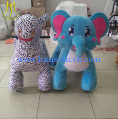 China Hansel  plush electric ride on motorized animals unicorn battery ride supplier