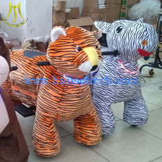 China Hansel coin operated kids ride machine animals rent motorized animal scooters for kids supplier