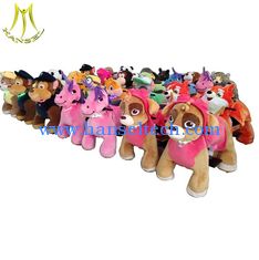 China Hansel walking animal scooters in mall battery power ride unicorn electric animals ride supplier