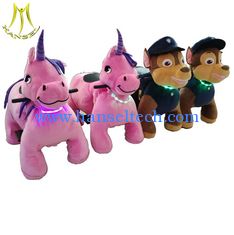 China Hansel   battery unicorn ride on horse electric ride animals for shopping mall supplier