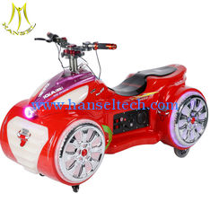China Hansel kids amusement park products battery power mall ride motorbike supplier