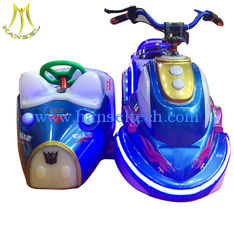 China Hansel outdoor playground remote control 12V kids motorcycle for sales with two seats supplier