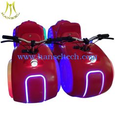 China Hansel Amusement equipment battery operated 2 player racing go kart motorcyle amusement rides supplier