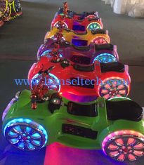 China Hansel outdoor plastic battery powered motorbike amusement park rides for kids supplier