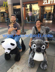 China Hansel walking zoo ride coin operated game kiddy animal rides in mall supplier