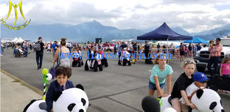 China Hansel fast profits children stuffed electric animal riding for shopping mall supplier