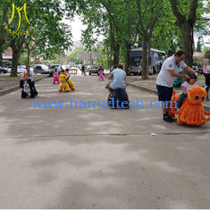 China Hansel high quality coin operated indoor kids amusement rides electric plush motorized animals in mall supplier