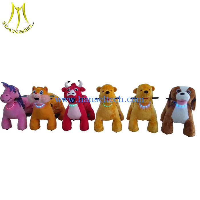 Animal Ride Coin Hansel top kids ride on car coin operated electric animal ride for sale