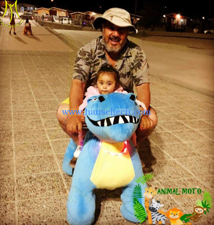 Hansel outdoor entertainment park riding dinosaur toys scooter for