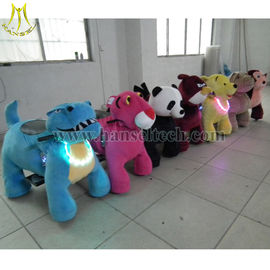 Hansel Stuffed Animals Plush Wheel Led Wheel Animation Motorized Plush Animals supplier