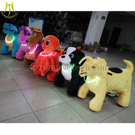 Hansel Stuffed Animals Plush Wheel Led Wheel Animation Motorized Plush Animals supplier