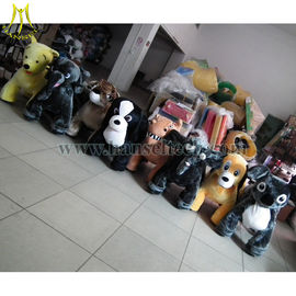 Hansel Stuffed Animals Plush Wheel Led Wheel Animation Motorized Plush Animals supplier