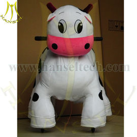 Hansel coin operated plush electronic kid riding horse toy shopping mall supplier