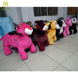 Hansel 2016 high quality coin operated ride on car opening door toys mechanical shopping mall animal ride supplier