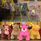 Hansel Indoor Playground Equipment Walking Plush Horse Animals Toy Ride On Furry Animals supplier