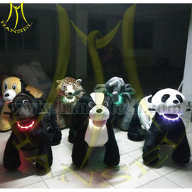 Hansel Guanzhou Plush Motorized Animal Scooters Indoor PlayGround Ride Animals supplier